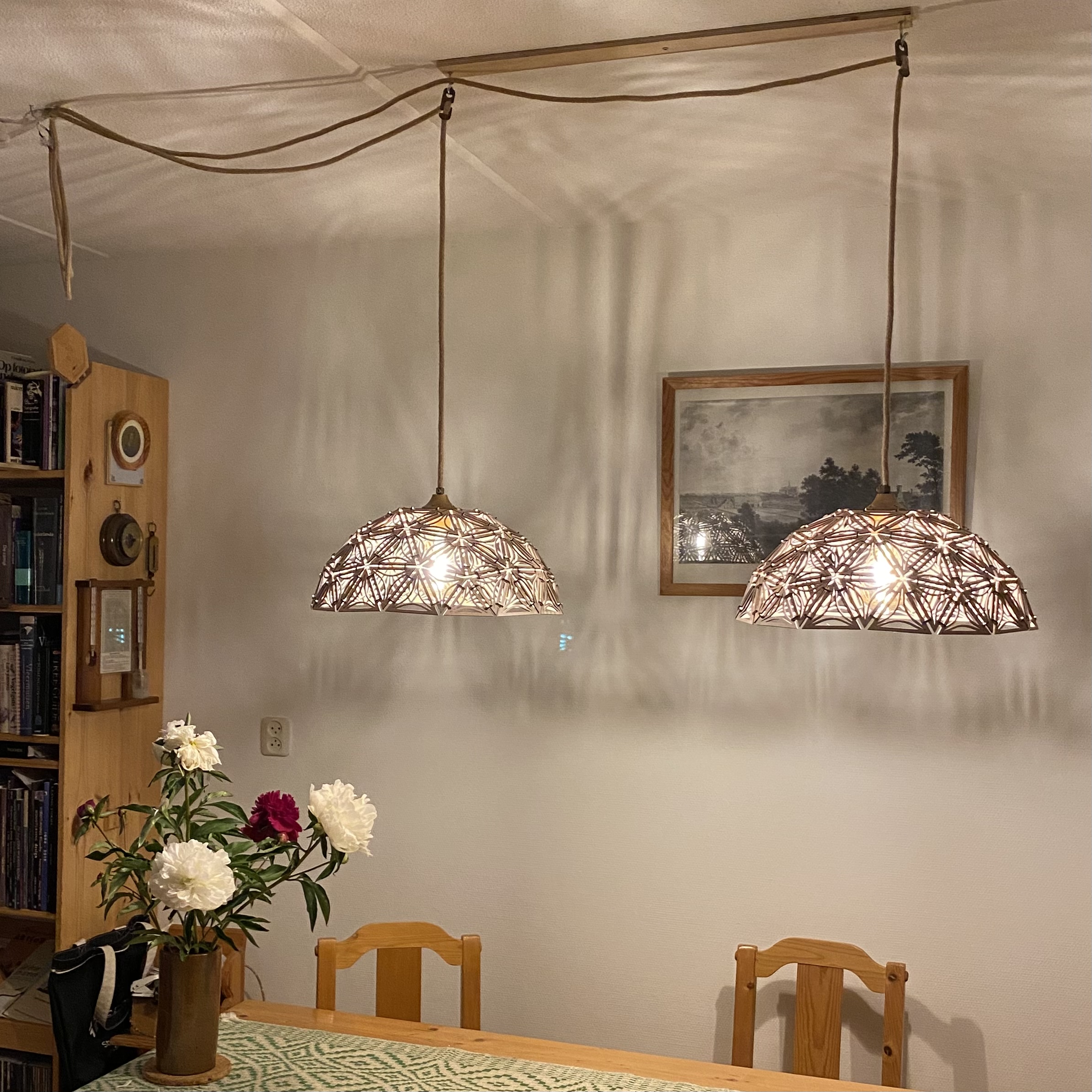 Tafellamp van Geometrie en Licht
